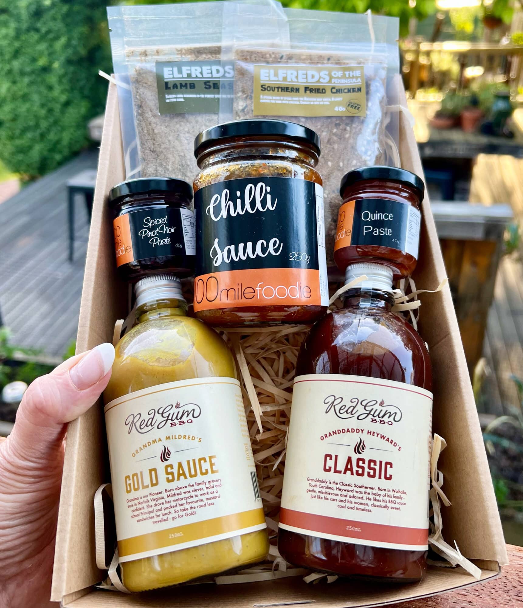 100 Mile Foodie Meat Lovers BBQ Hamper 100 mile foodie