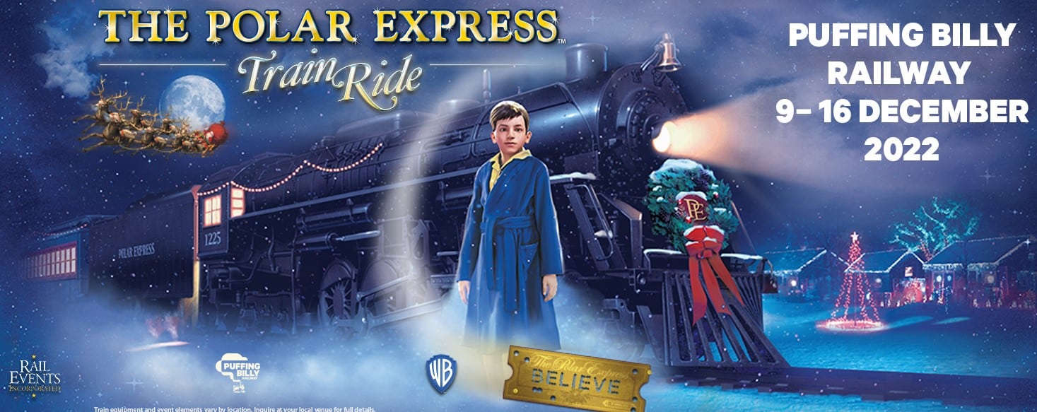 Puffing Billy Railway Polar Express, Friday 16th December 100 mile